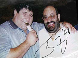 tony siragusa, ex football Player, food connoisseur